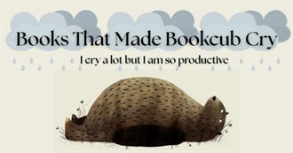 Books That Made Bookcub Cry